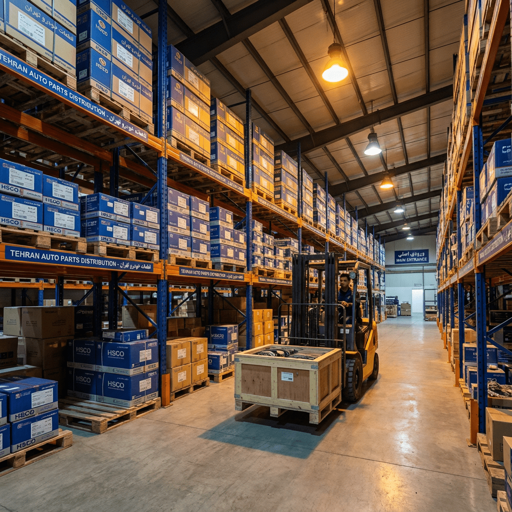 پخش عمده لوازم یدکی خودرو در تهران