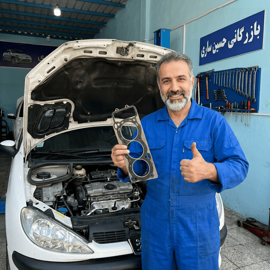 لوازم تعمیر اساسی موتور 206