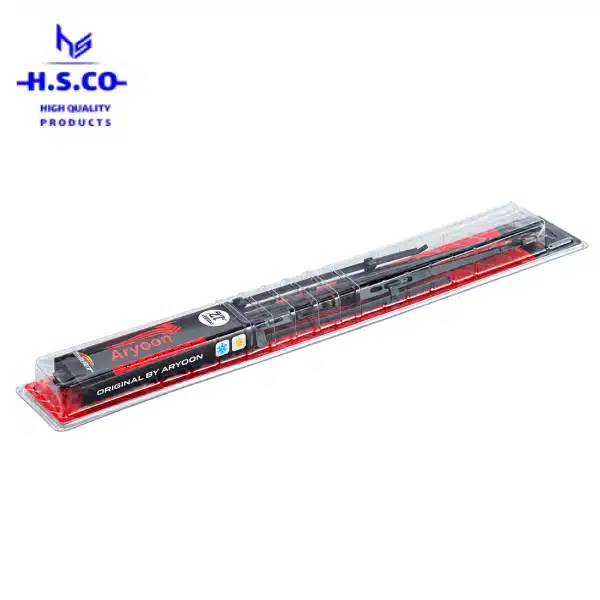 Aryoon Windshield Wiper Blade with Washer Nozzle for Peugeot 405 تیغه برف پاک کن 405 آبپاش دار Aryoon