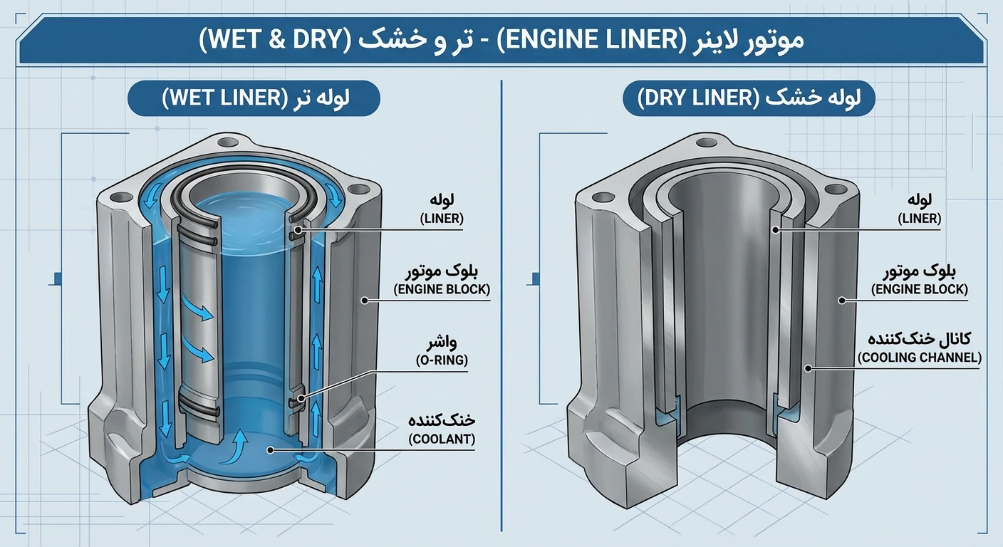 خرید بوش و پیستون موتور عکس 2